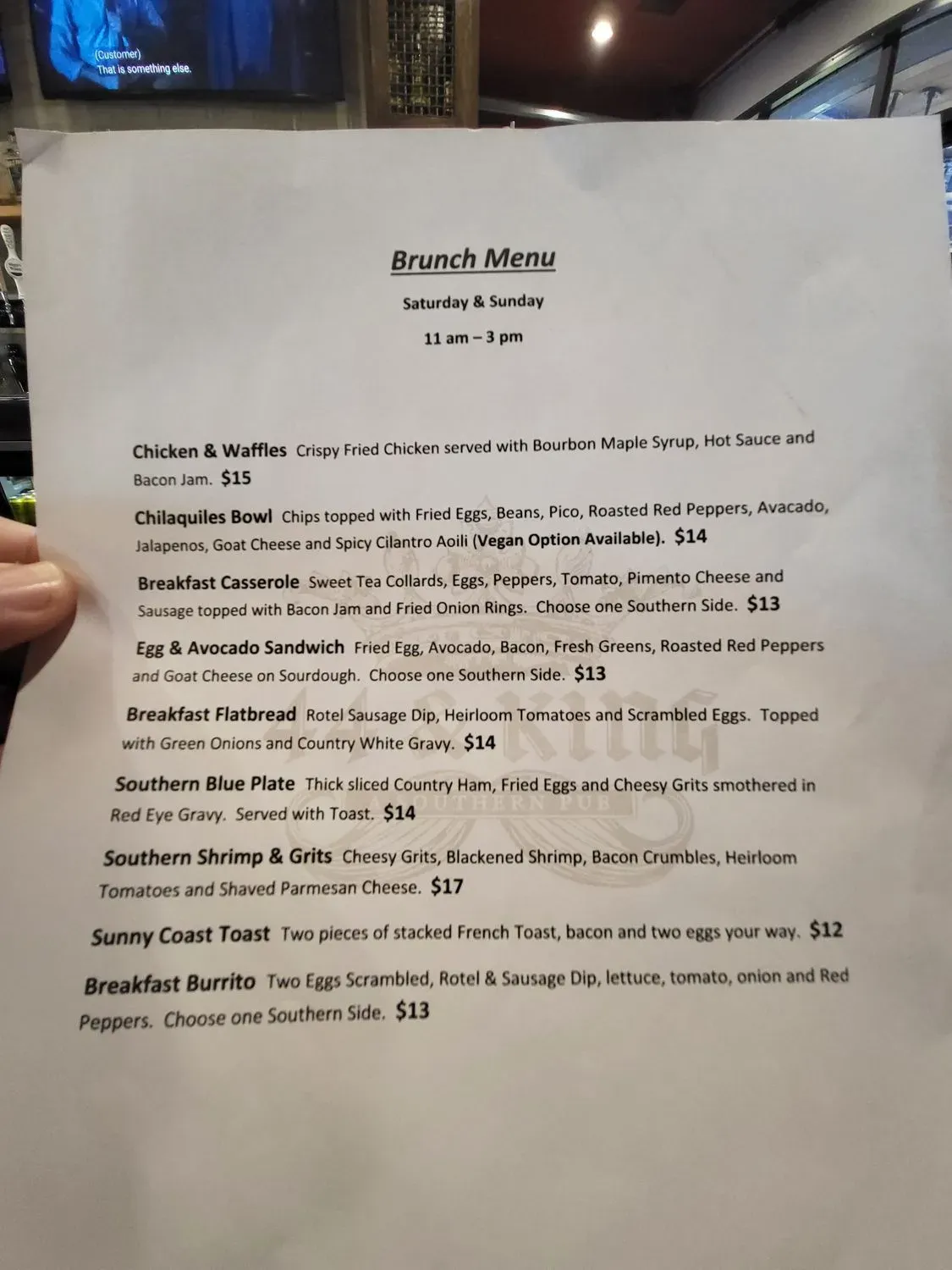 Menu 6