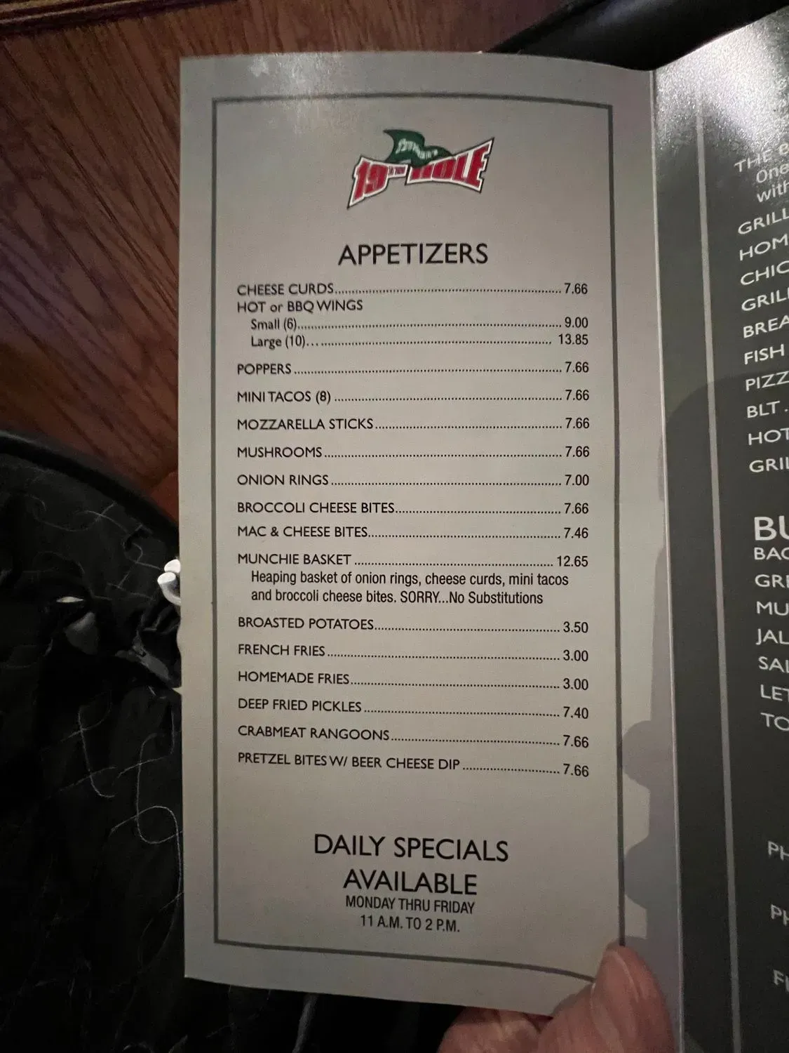 Menu 6