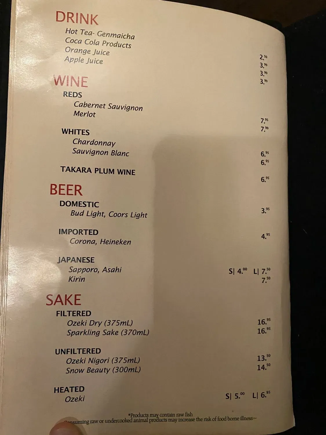 Menu 3