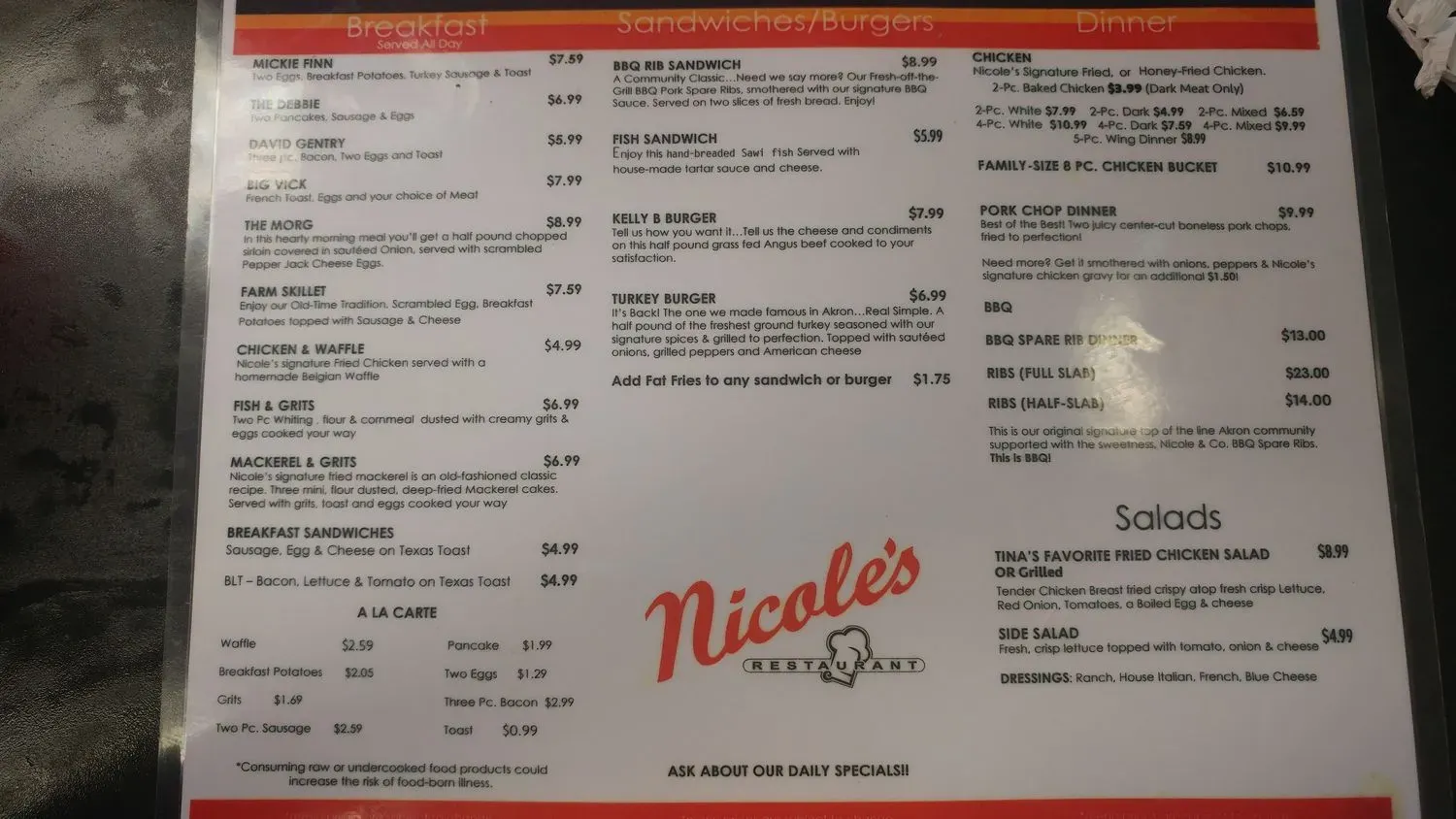 Menu 3