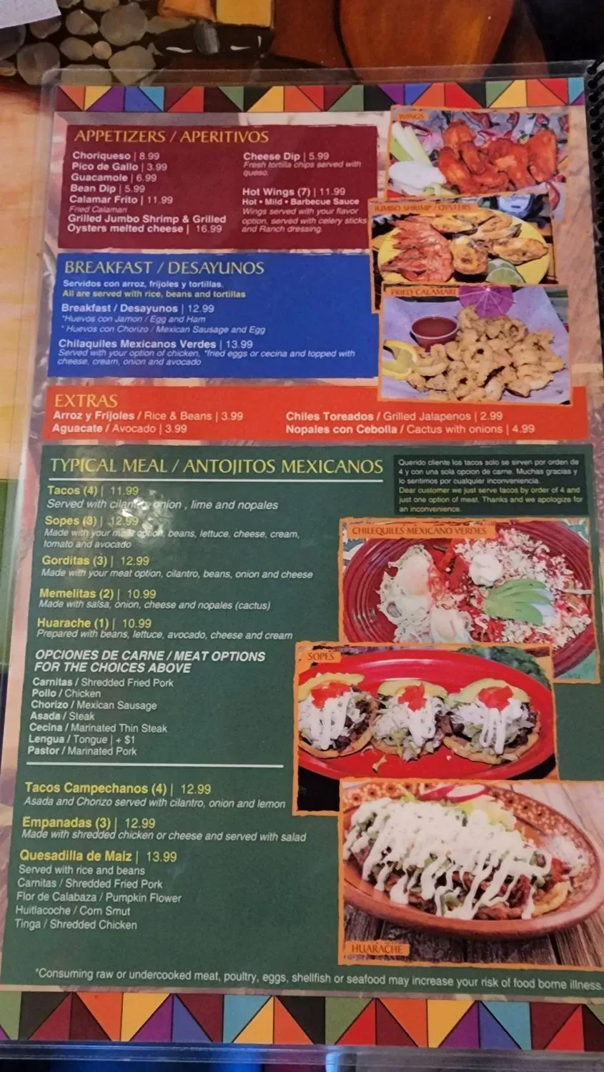 Menu 4