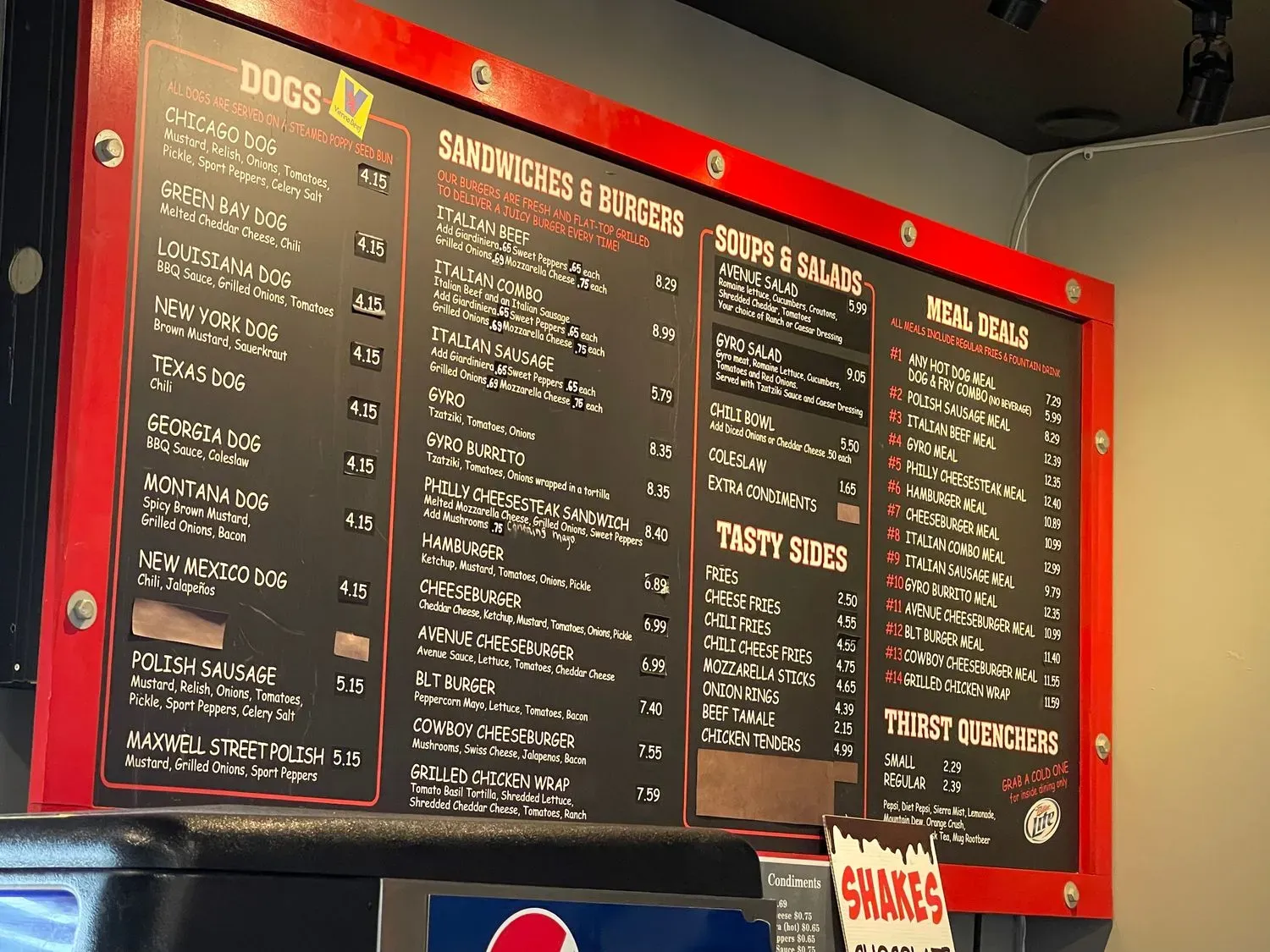 Menu 4
