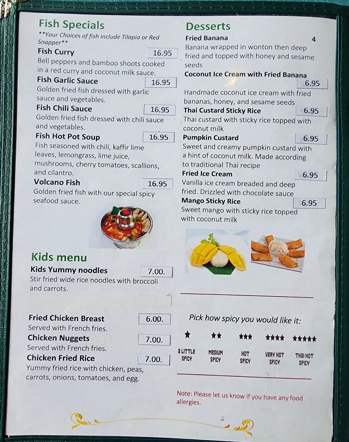 Menu 4