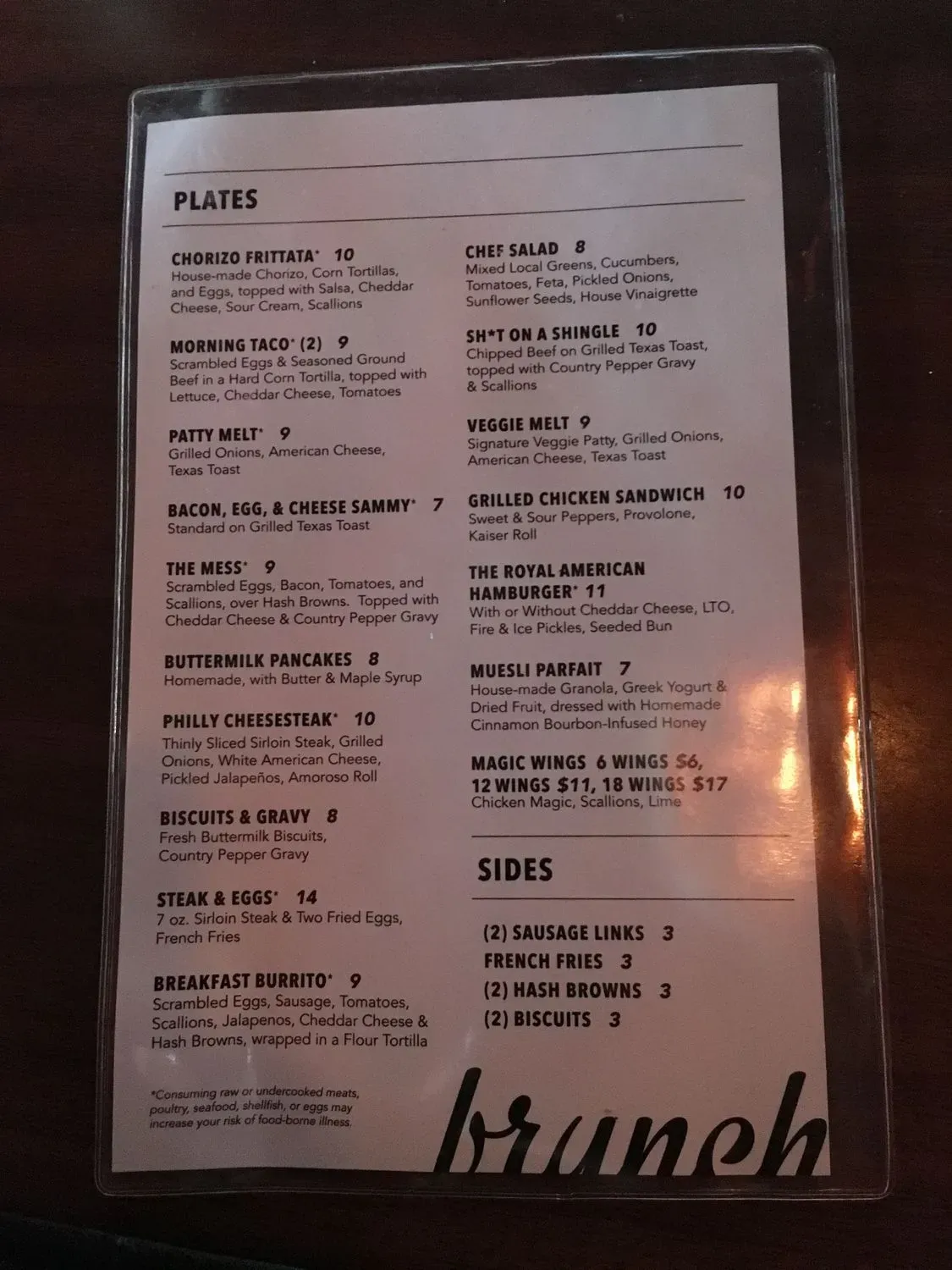 Menu 6