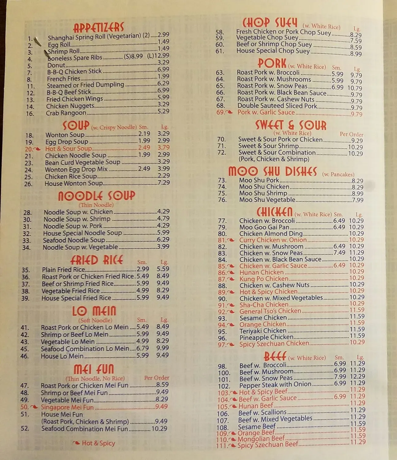 Menu 4