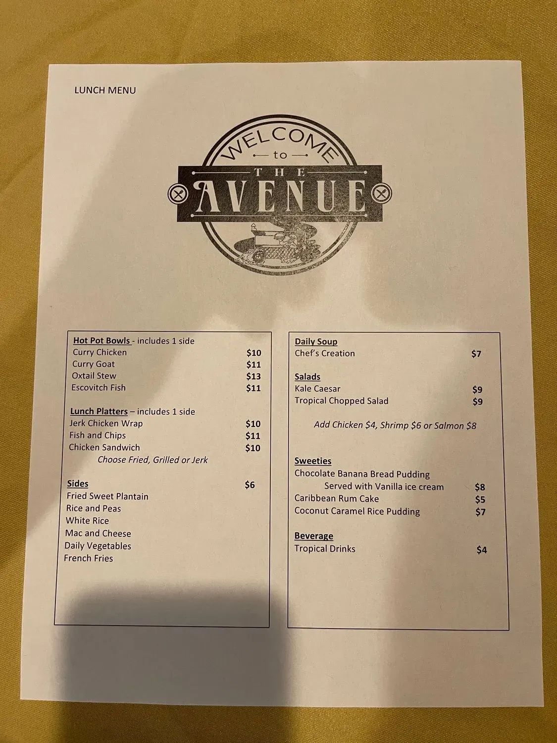 Menu 4