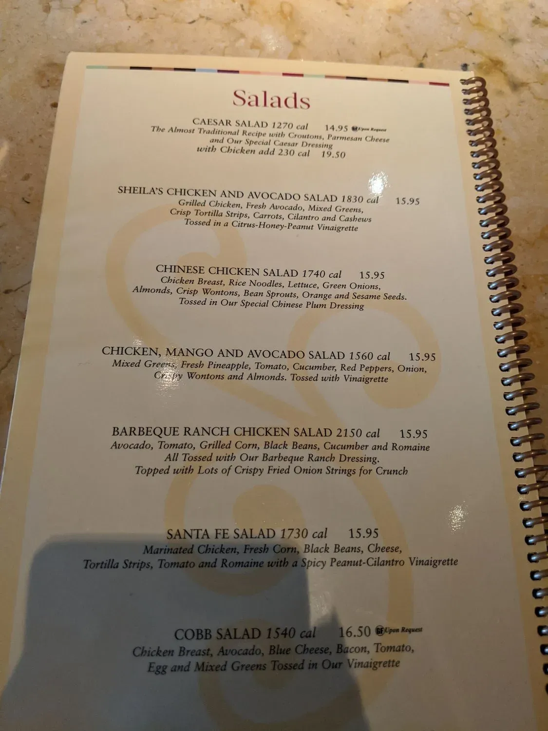 Menu 4