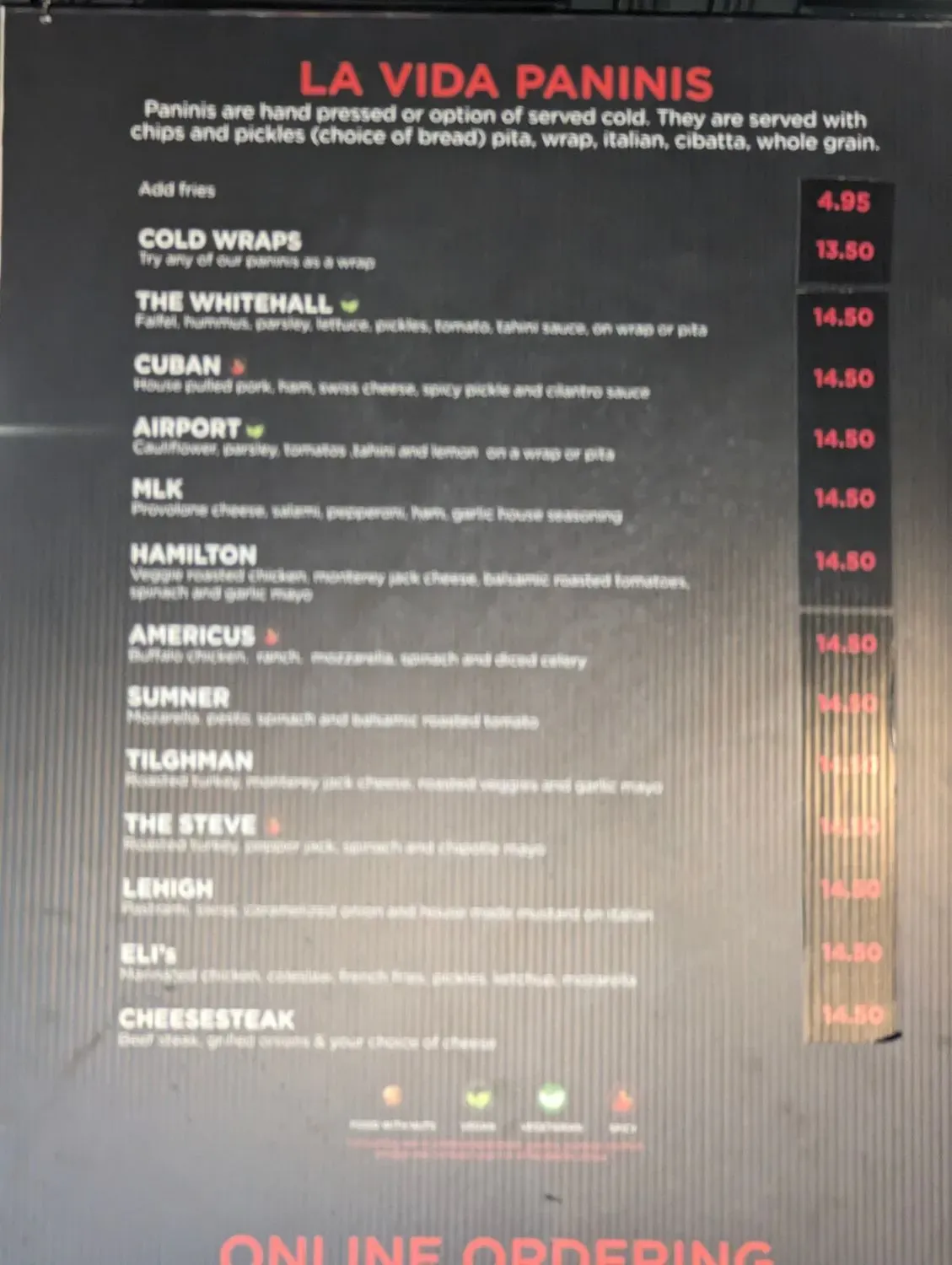 Menu 4