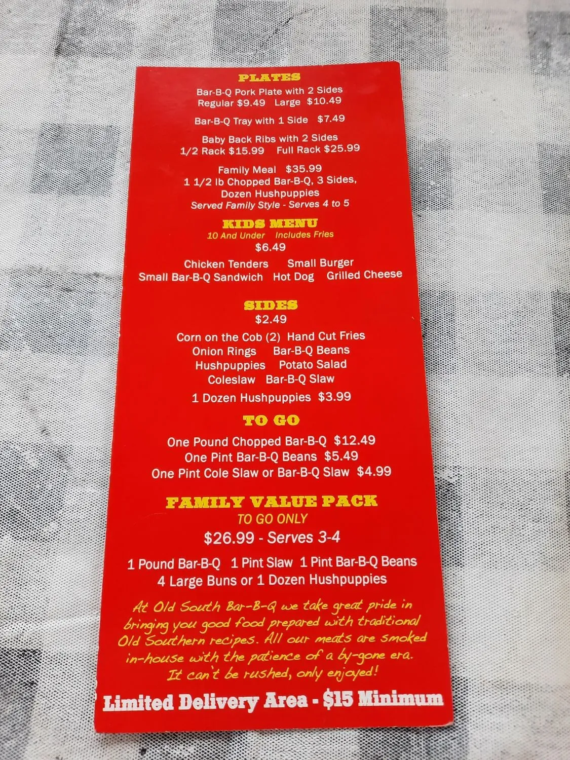 Menu 3