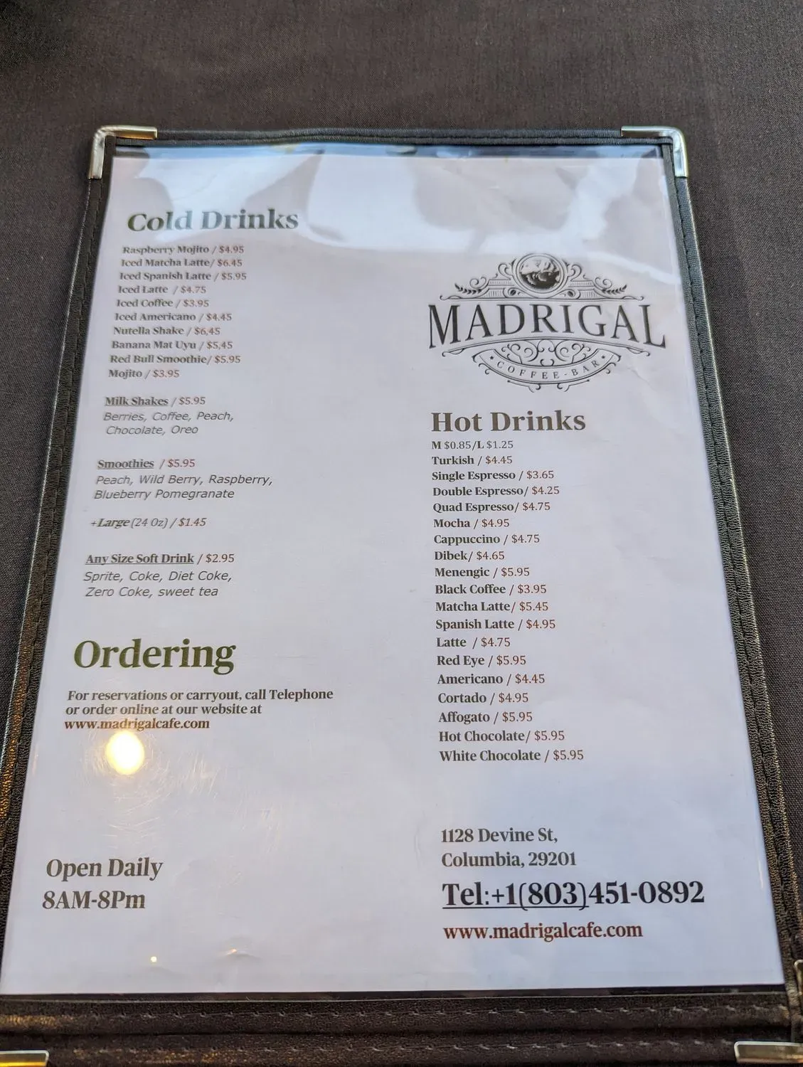 Menu 6