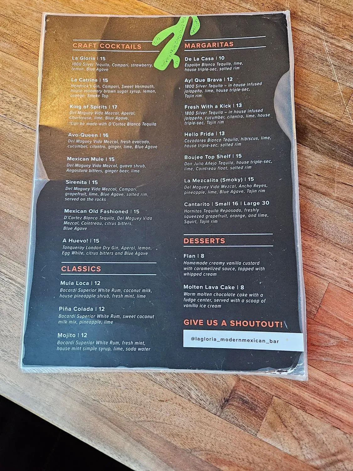 Menu 4