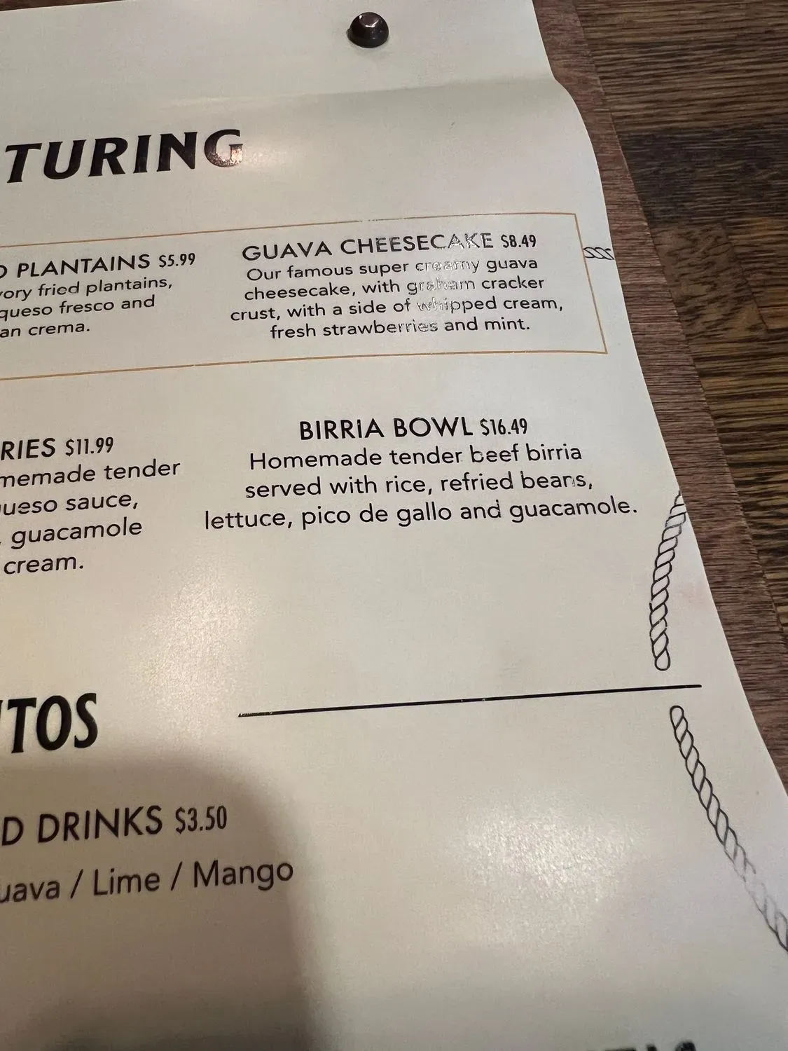 Menu 6