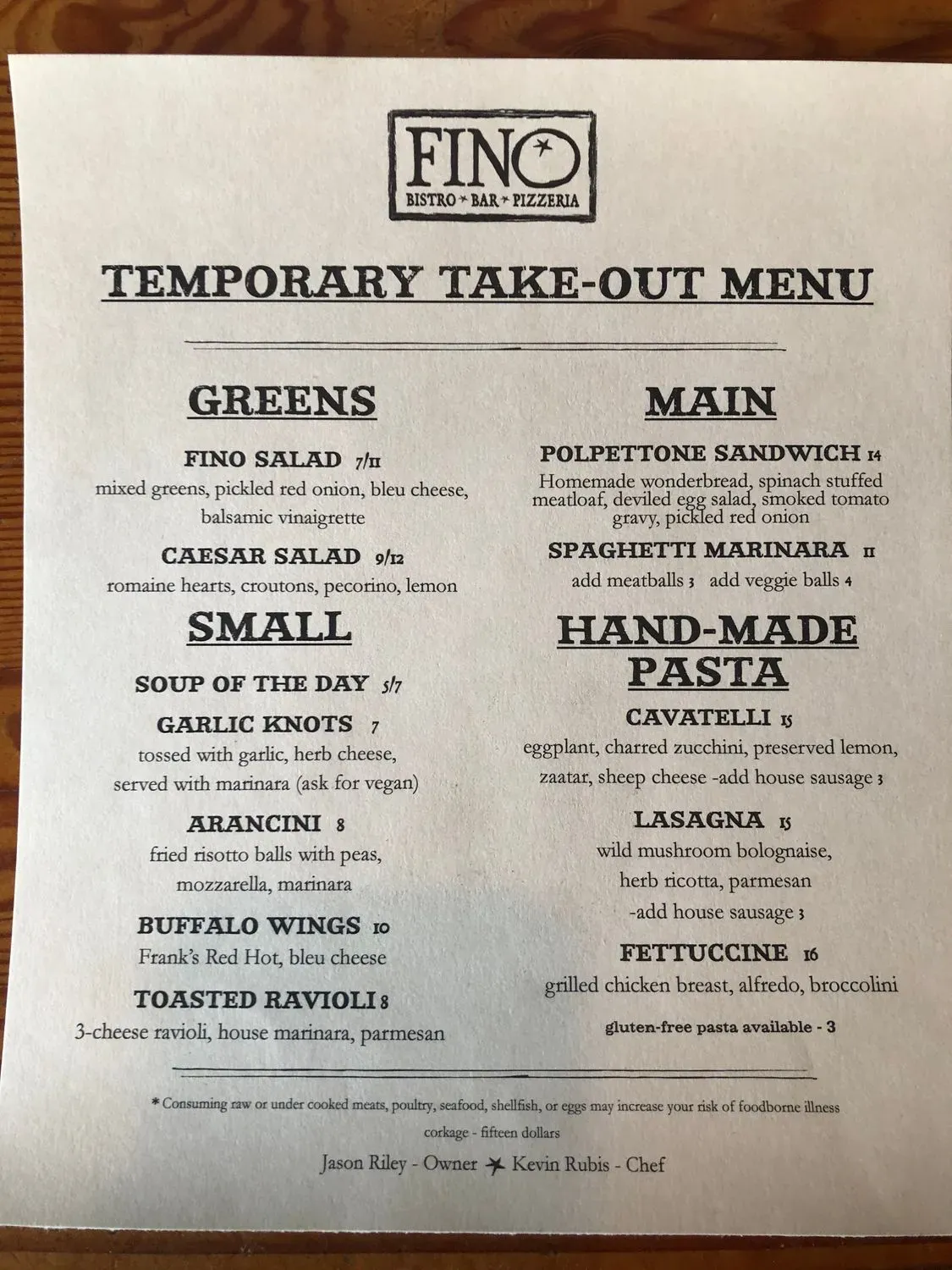 Menu 4