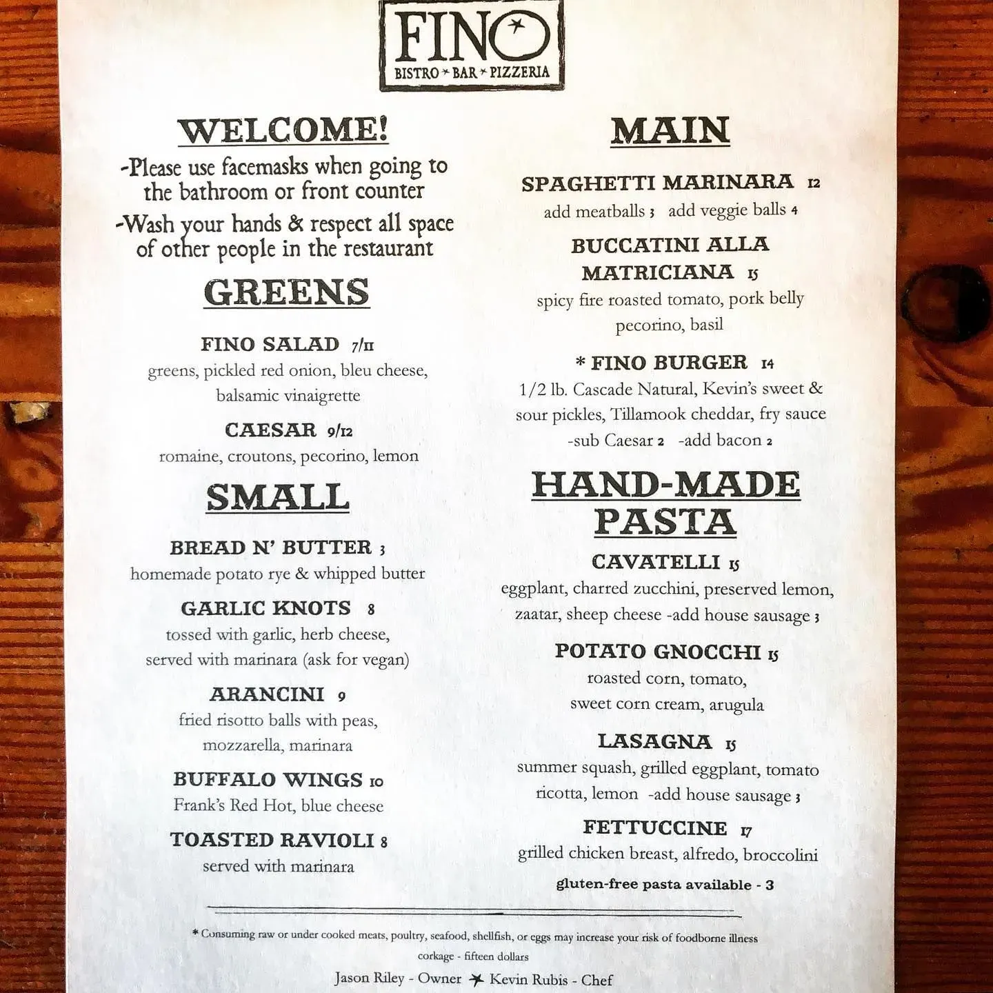 Menu 3