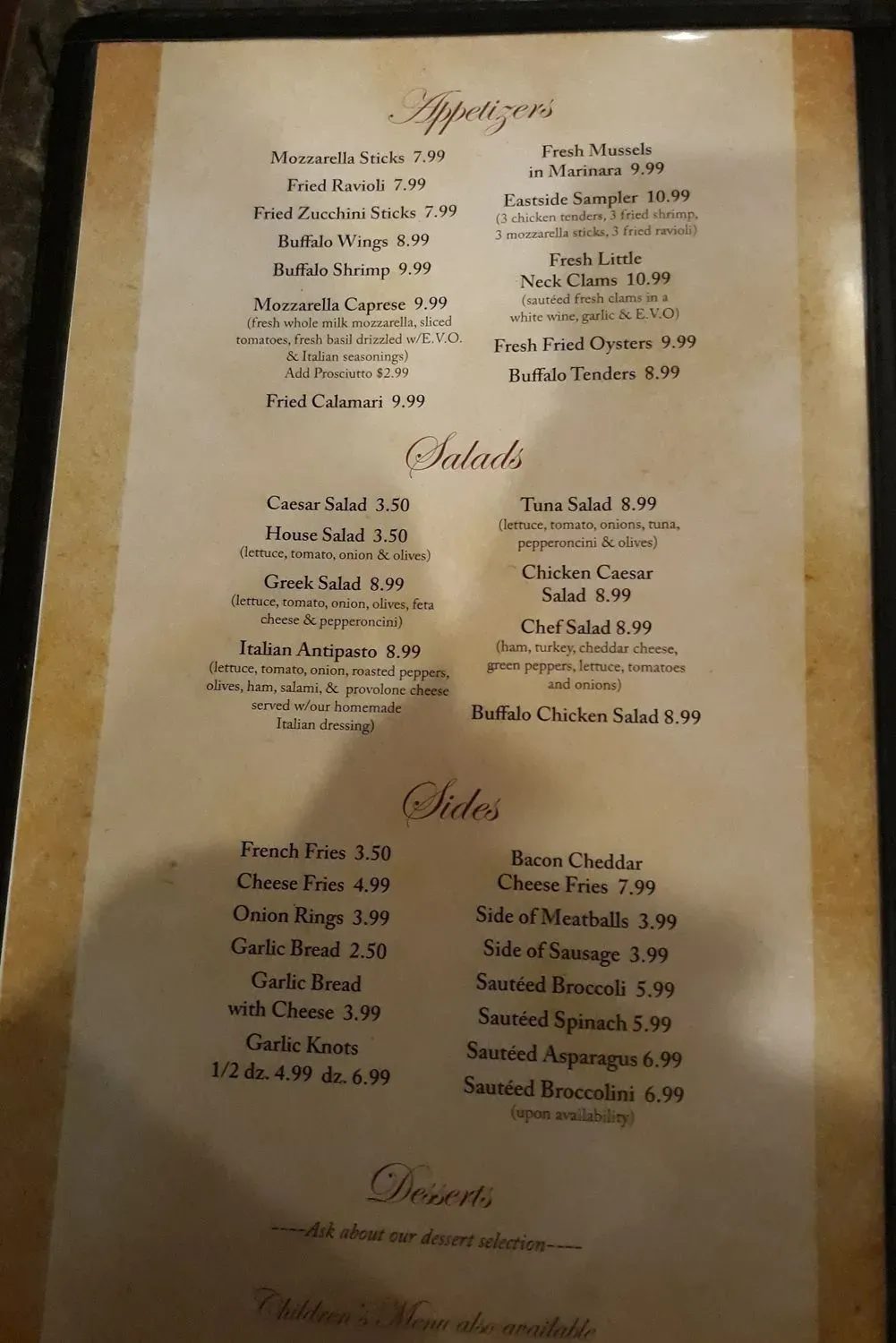 Menu 4