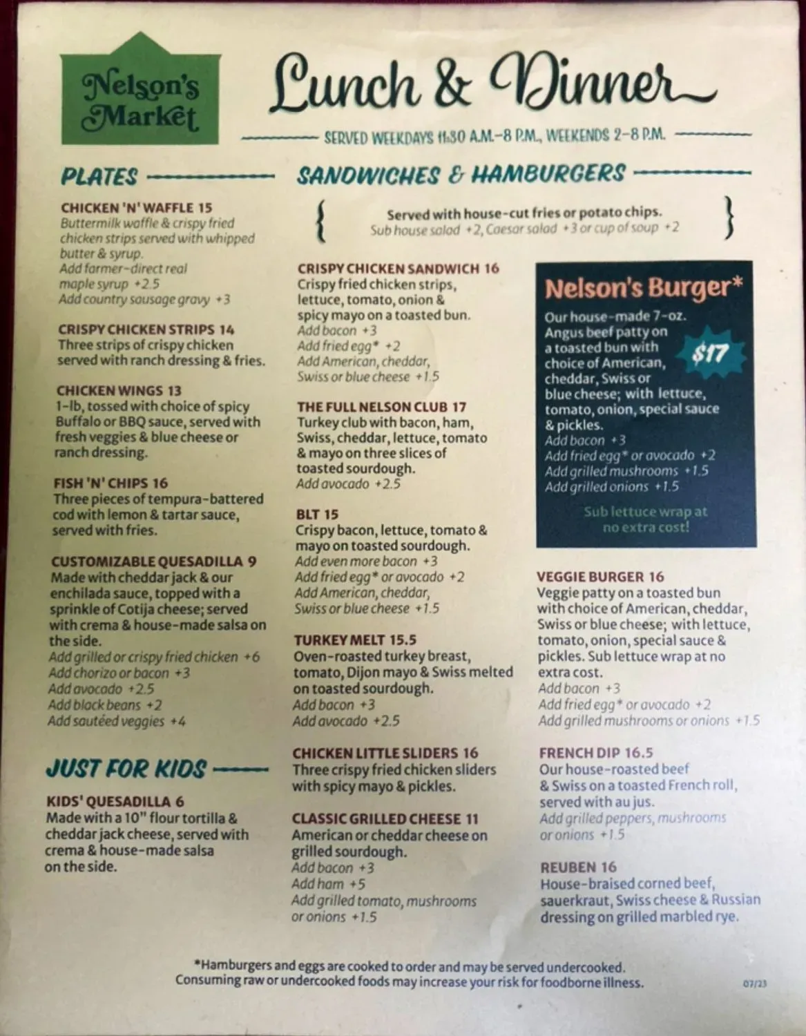 Menu 6