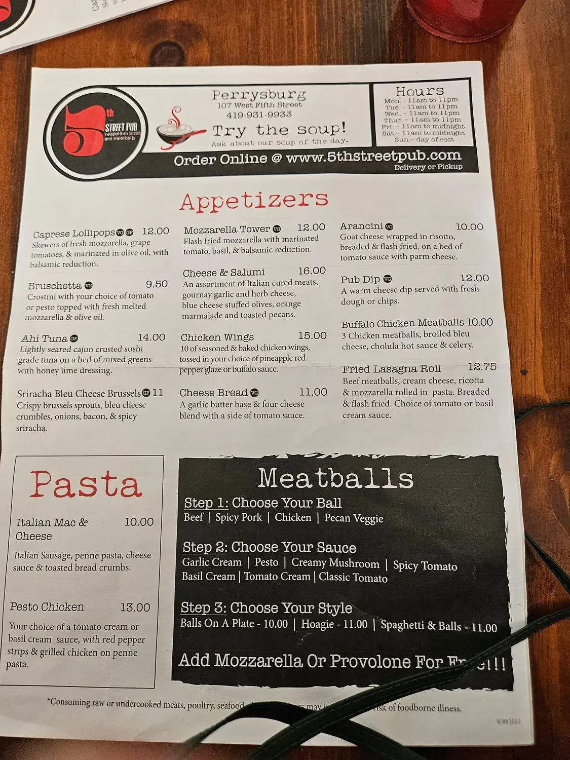 Menu 3