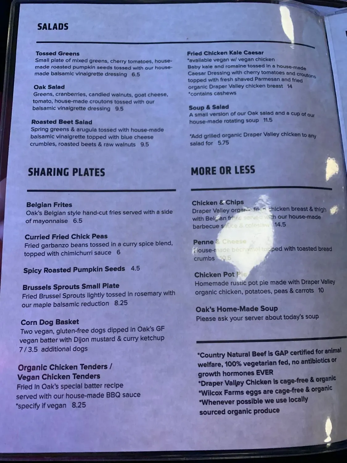 Menu 6