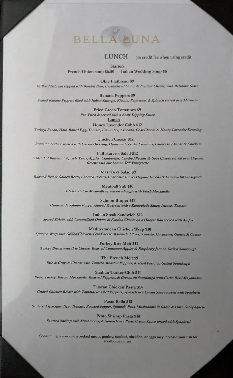 Menu 4