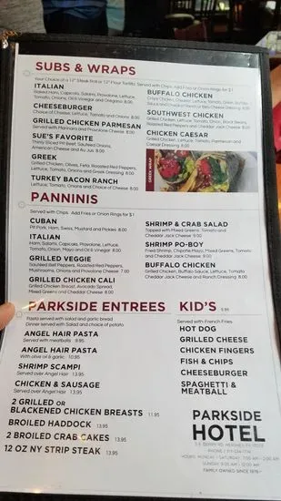 Menu 3