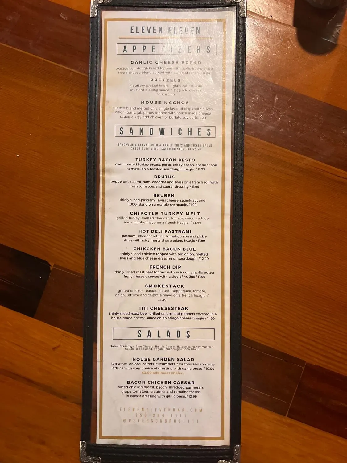 Menu 3