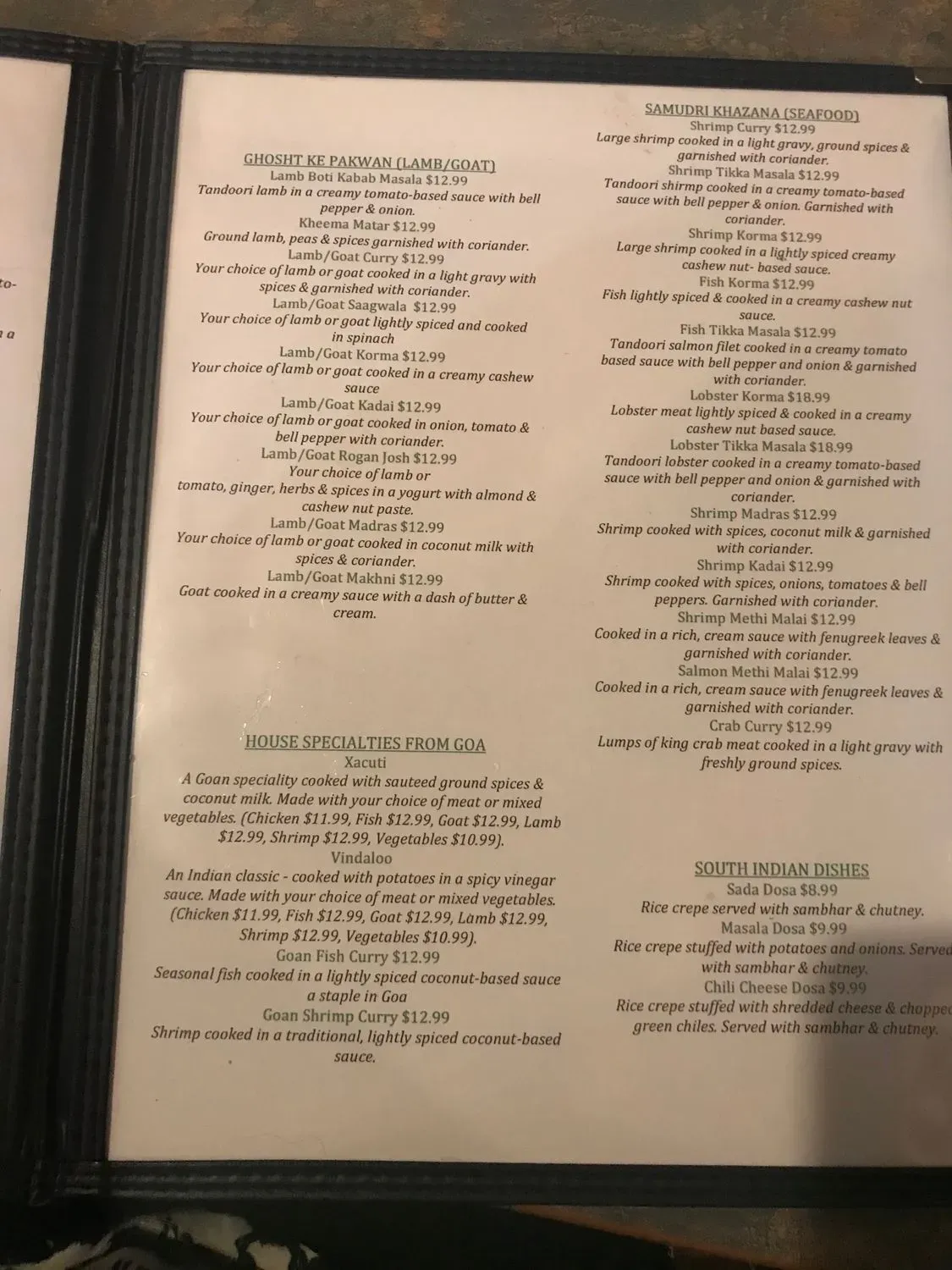 Menu 4