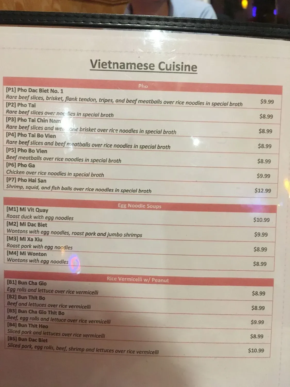 Menu 6