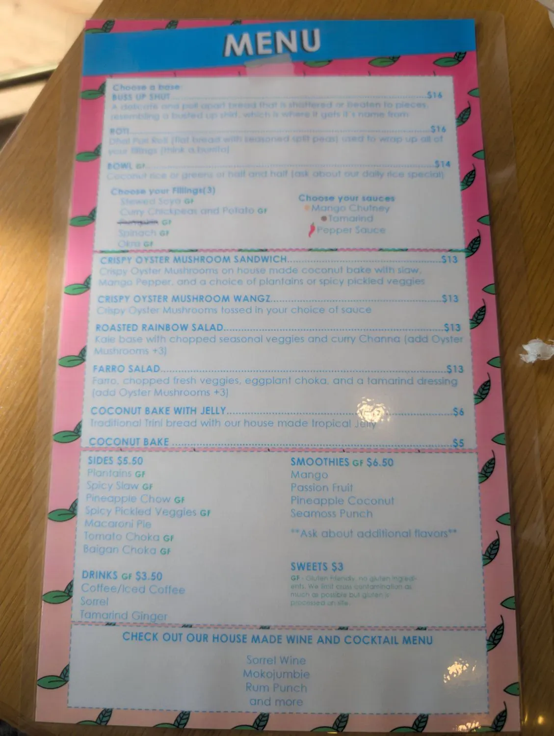 Menu 4