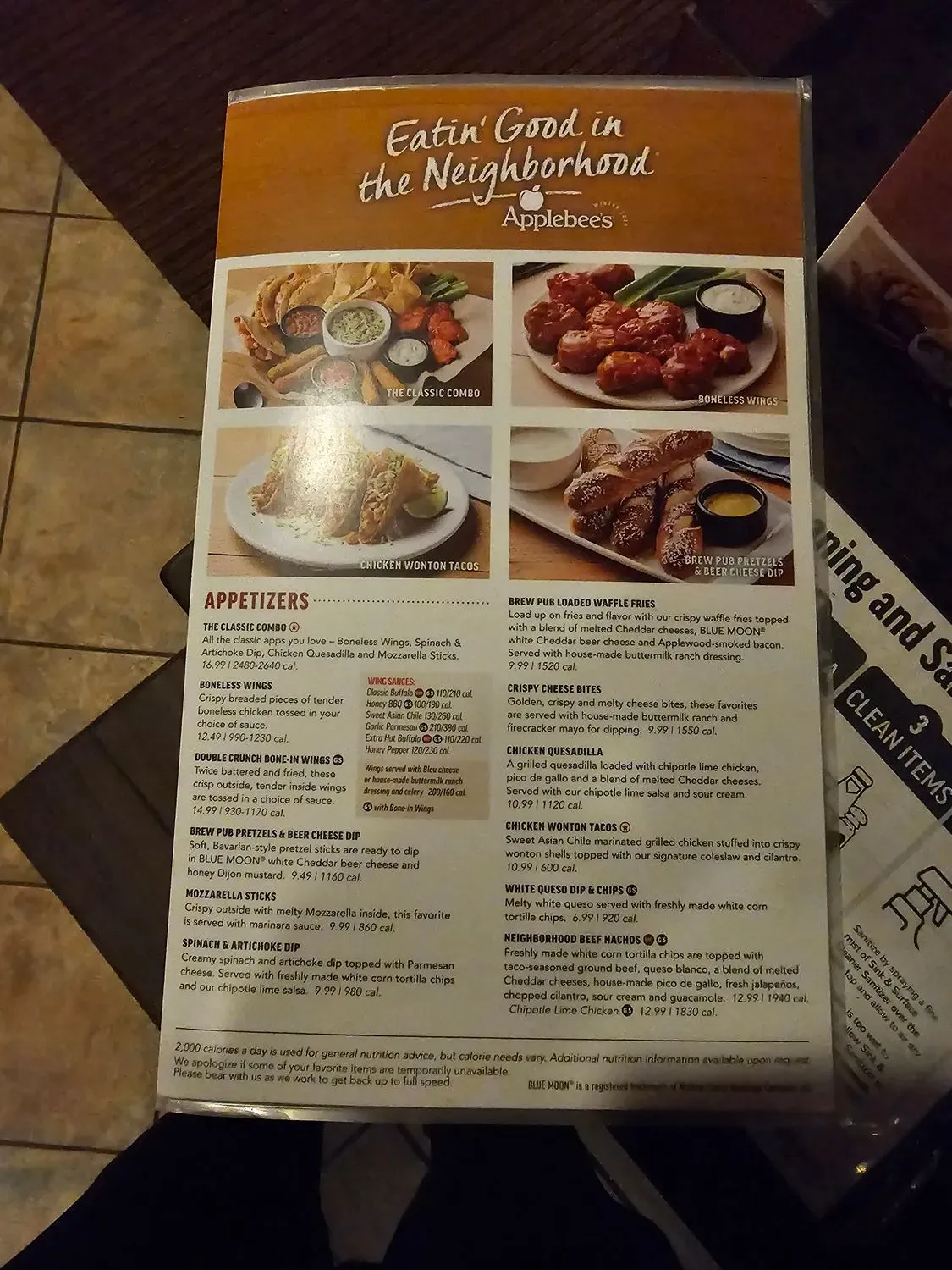 Applebee's Grill + Bar Menu - Updated October 2025