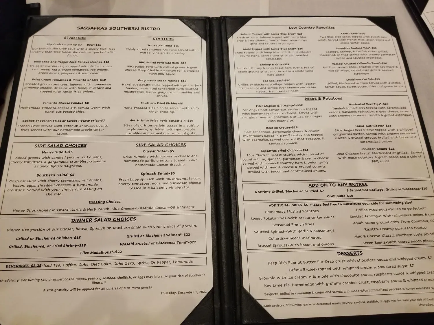 Menu 6