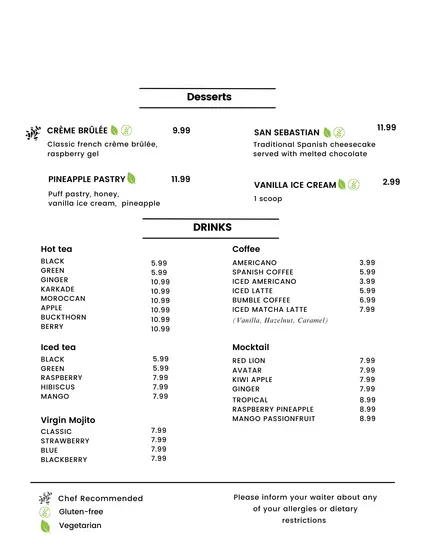 Menu 3