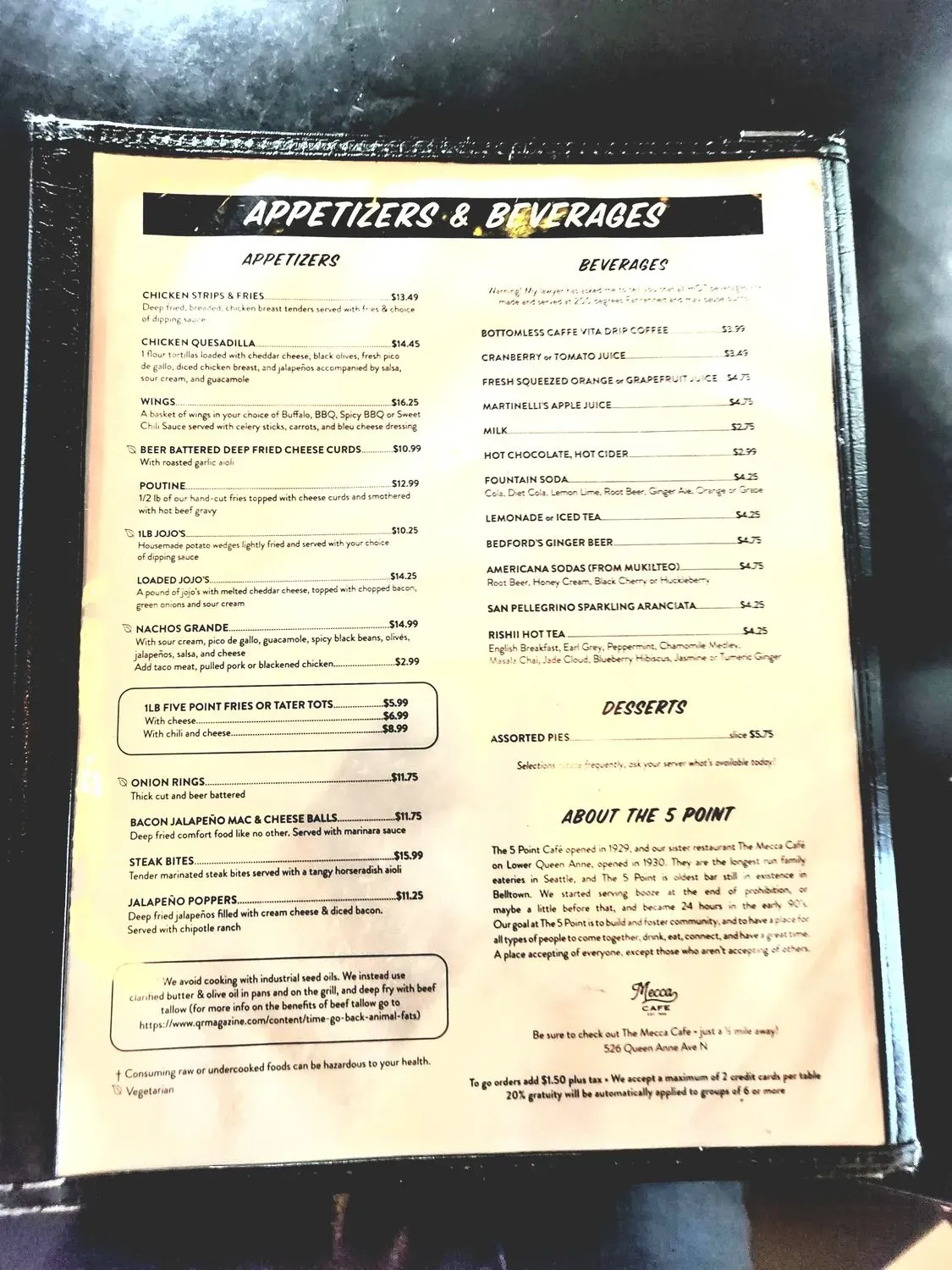 Menu 6