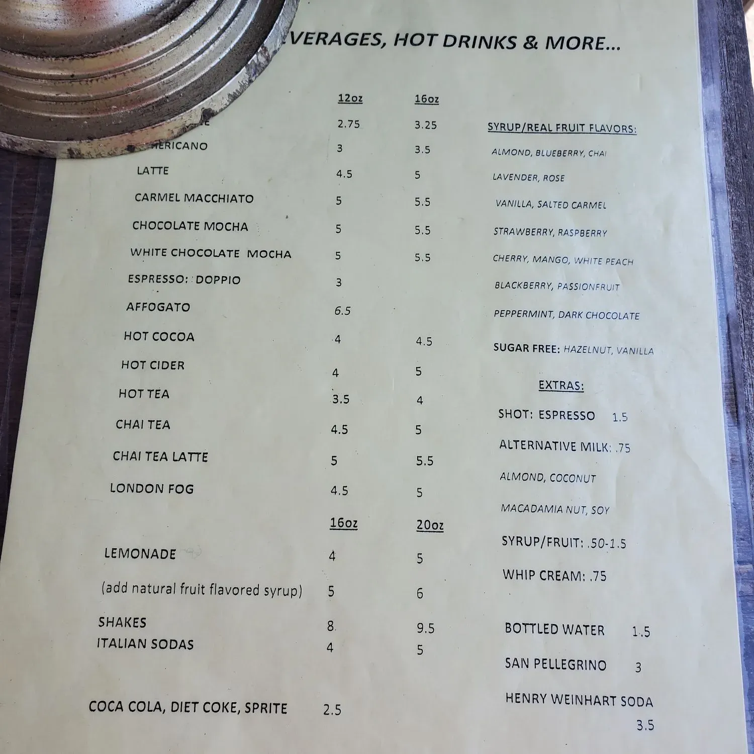 Menu 3