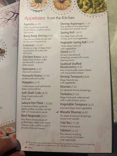 Menu 6