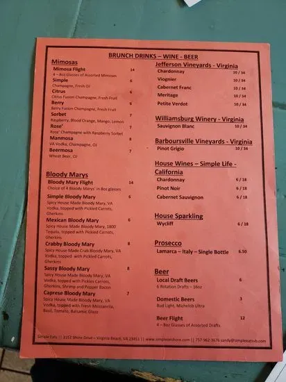 Menu 3