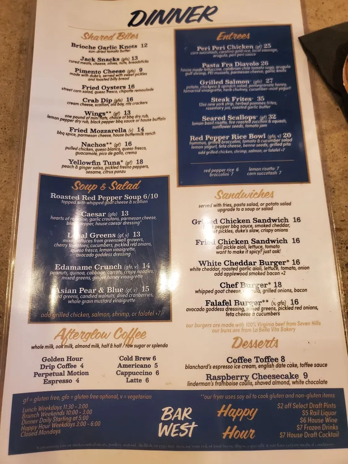 Menu 4