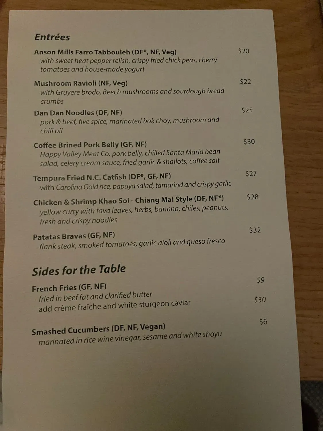 Menu 6