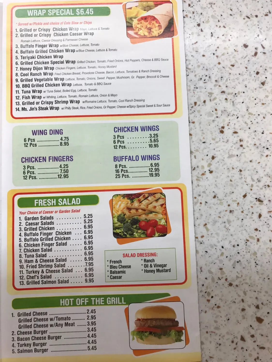 Menu 4