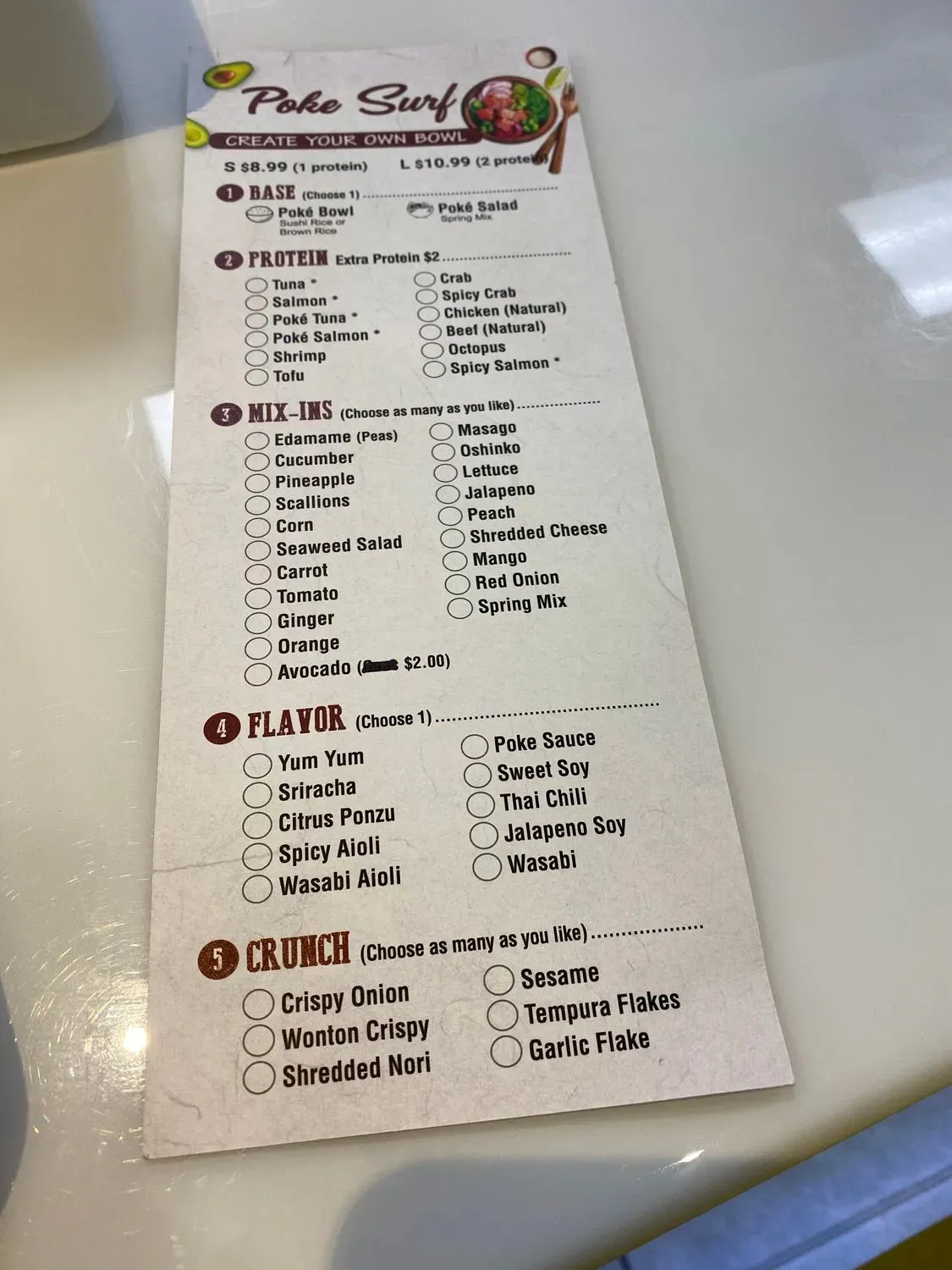 Menu 4