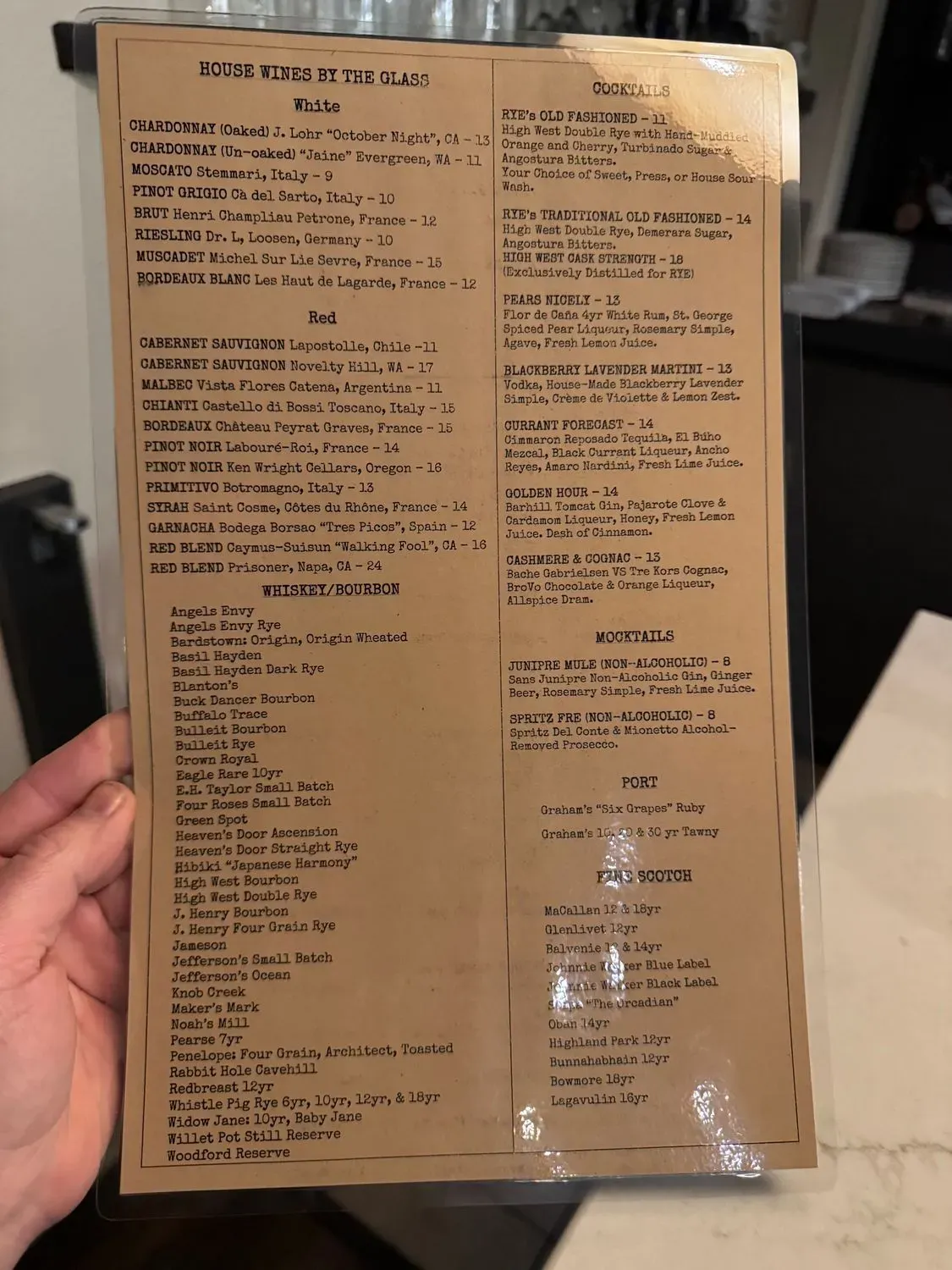 Menu 6