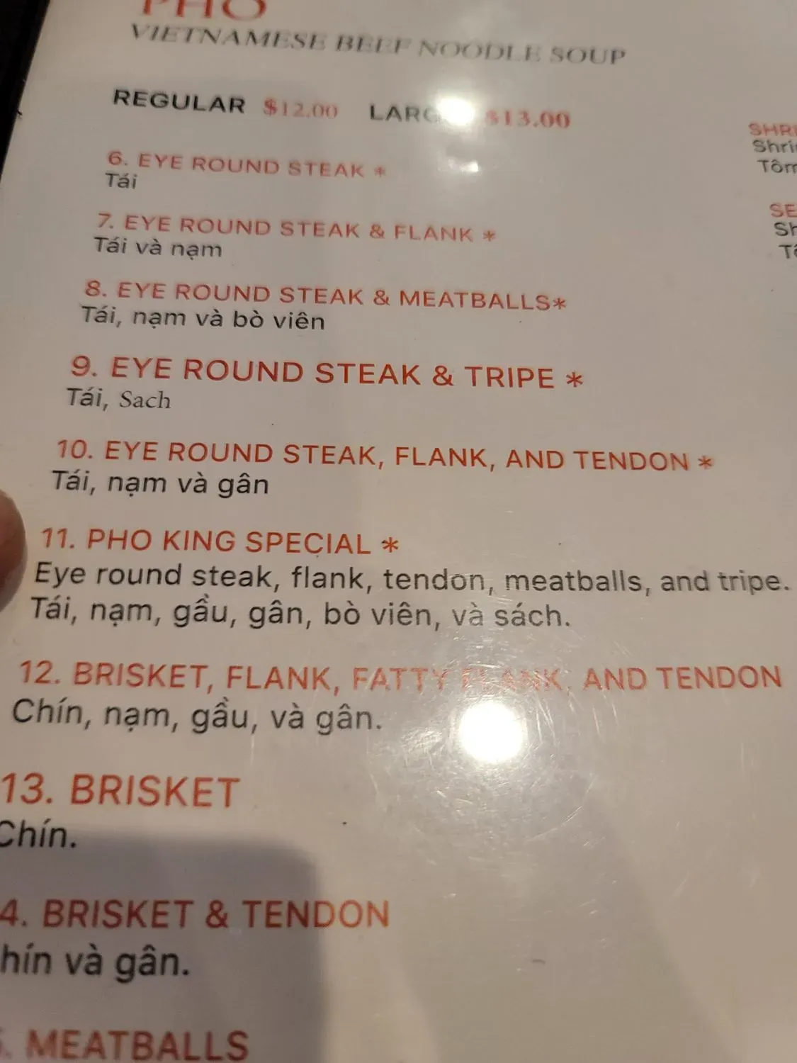 Menu 6