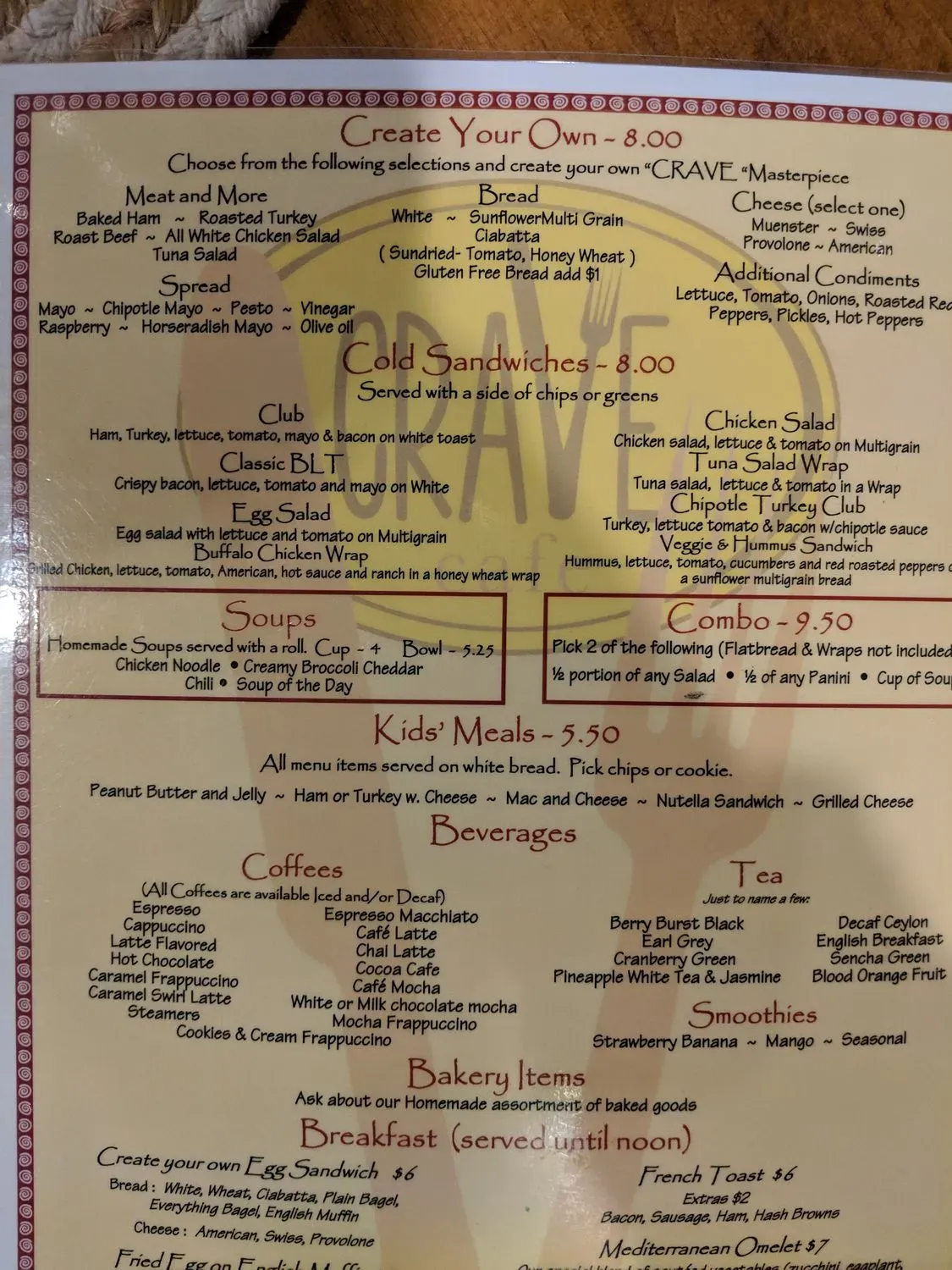 Menu 3