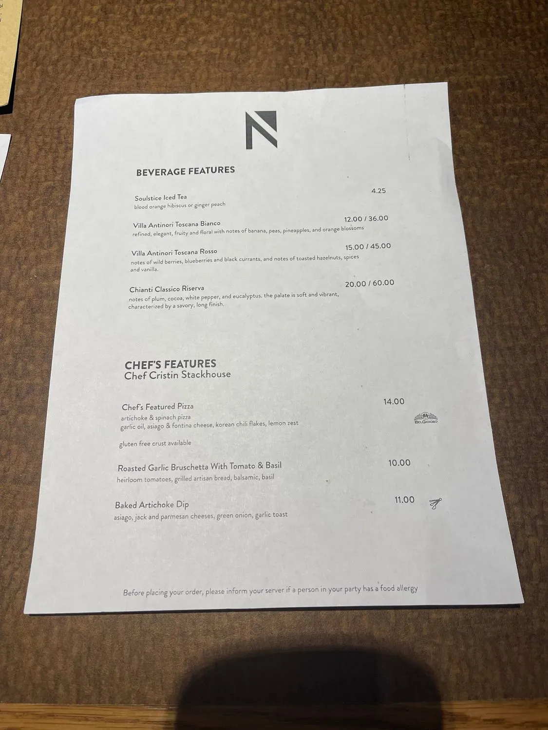 Menu 3