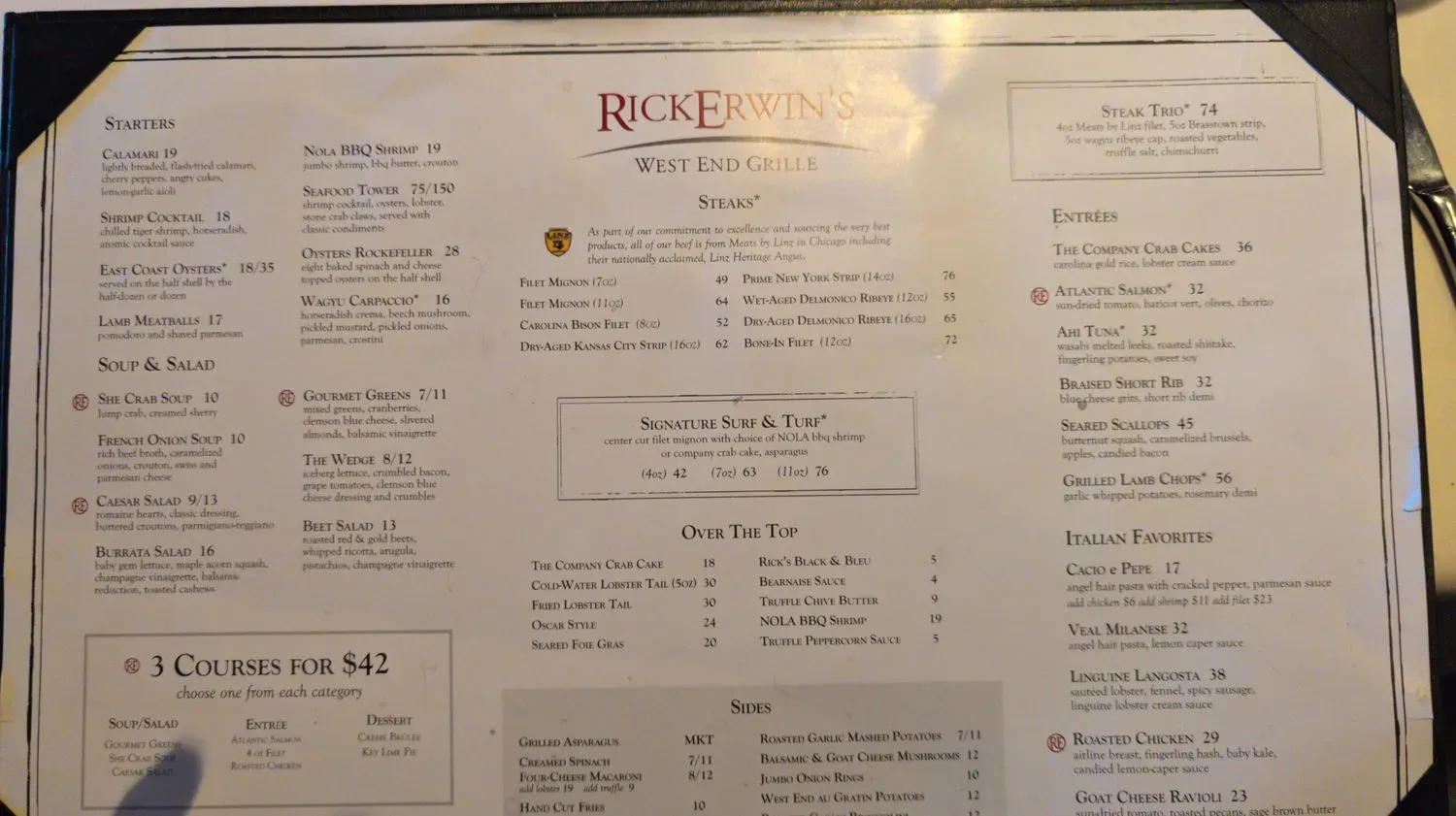 Menu 6