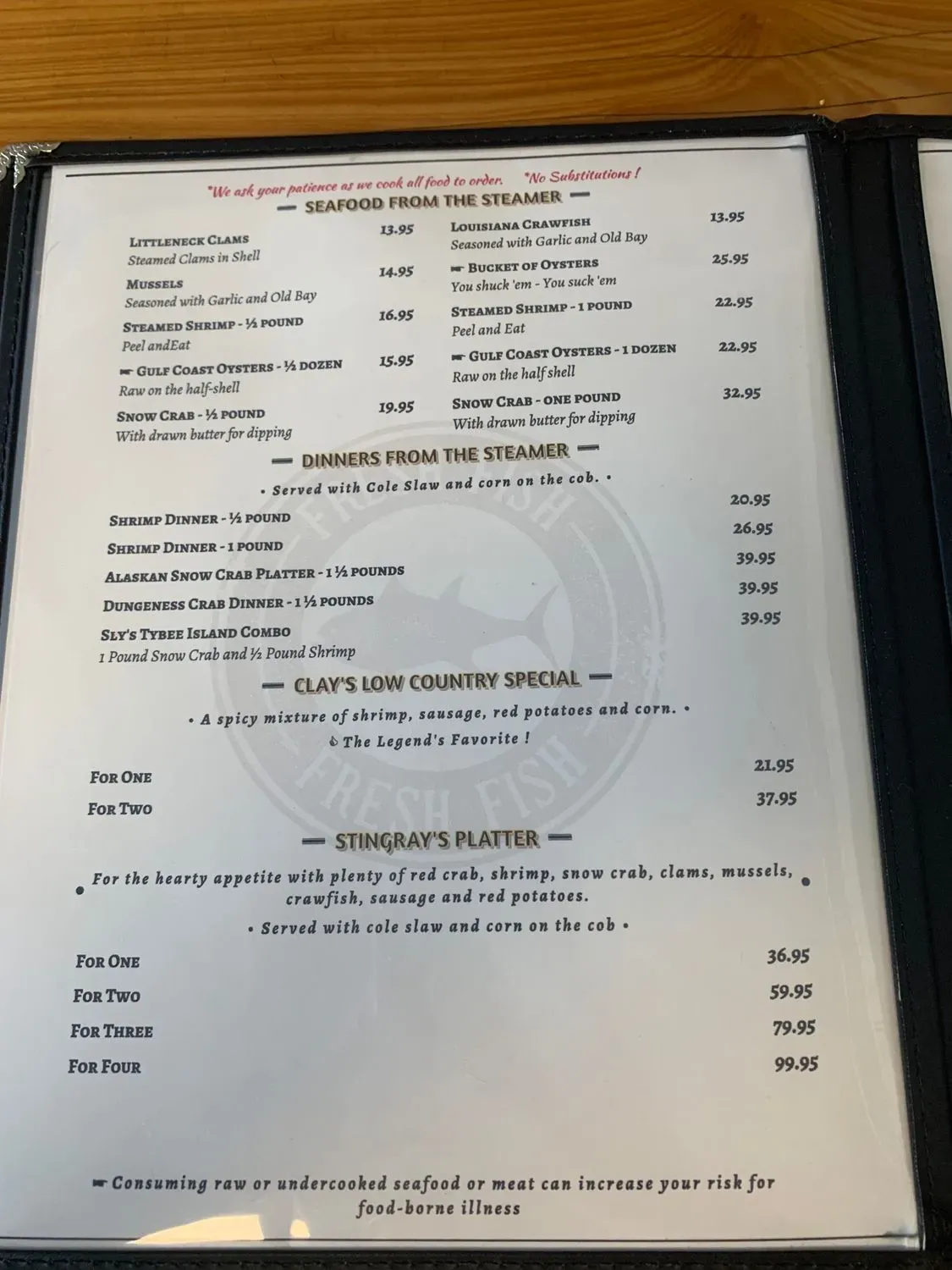 Menu 6