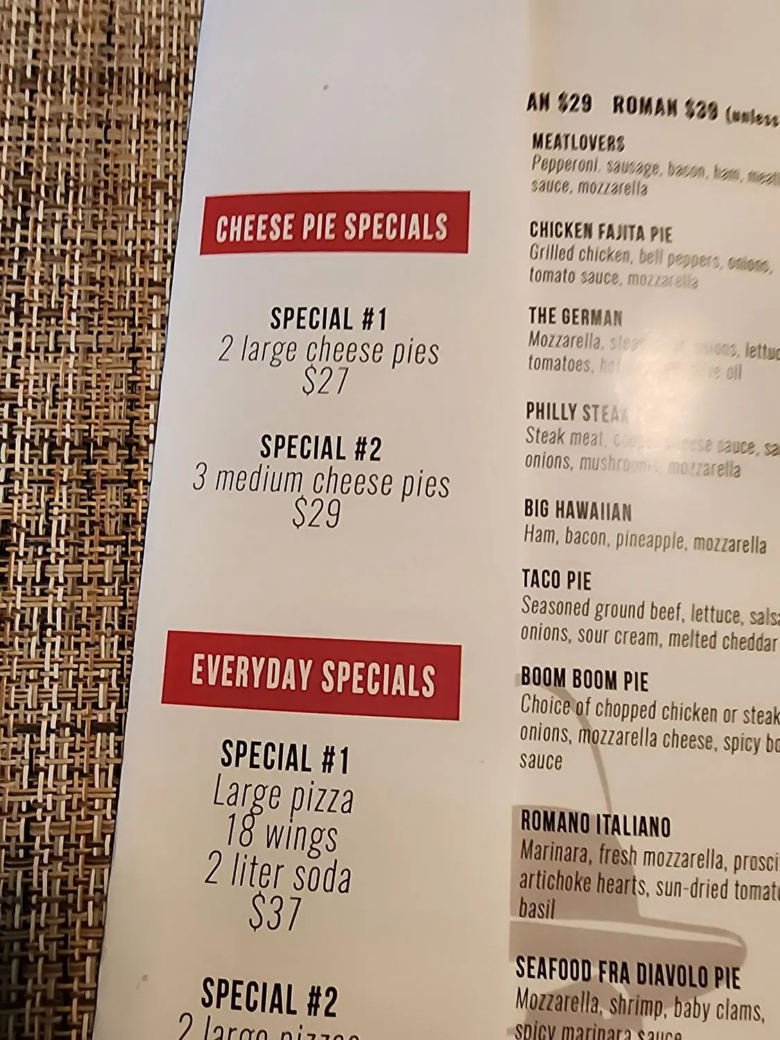 Menu 4