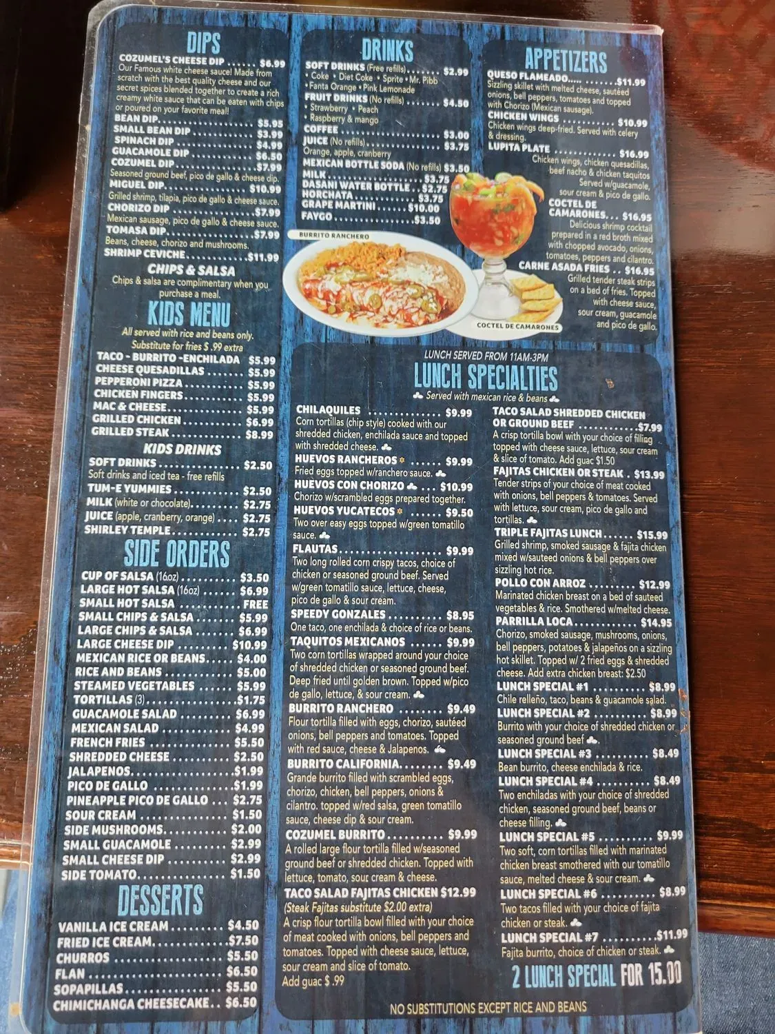 Menu 4