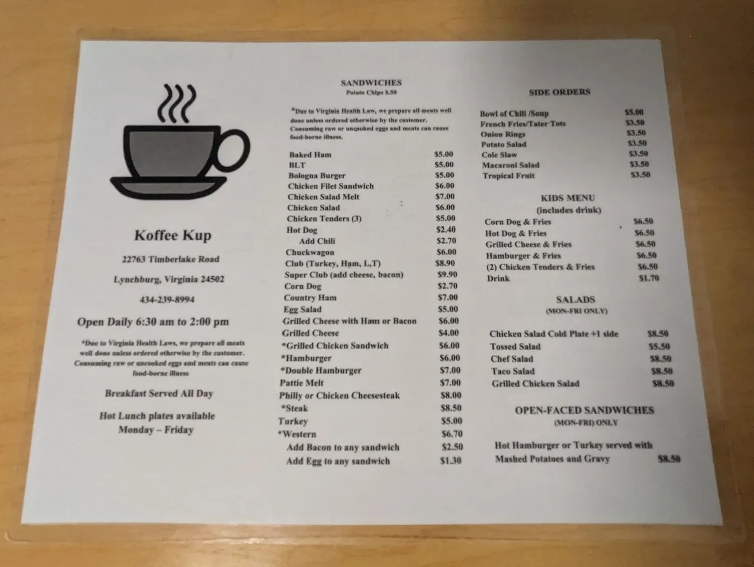 Menu 3