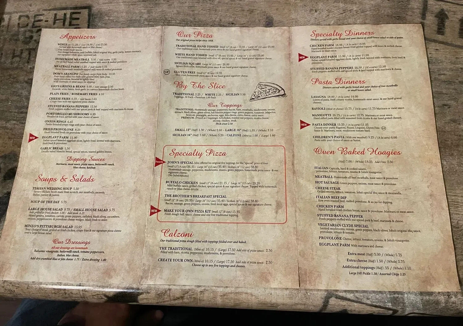 Menu 3