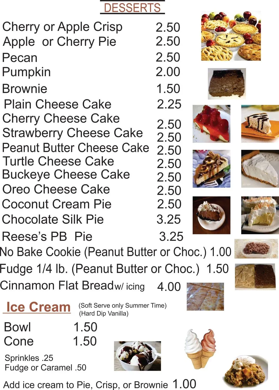 Dodson's On Broadway Menu - Updated October 2025